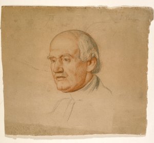 Retrato do Dr. Bloxham, c1860-1870s de William Holman Hunt