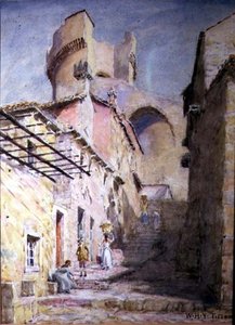 Carro (aguarela sobre papel) de William Holt Yates Titcomb