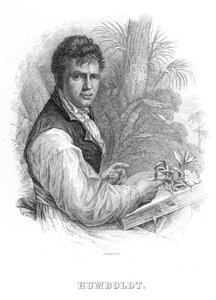 Alexander von Humboldt, naturalista alemão, c1830