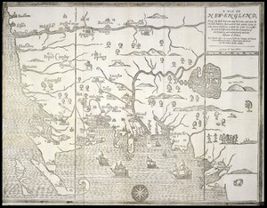 Um Mapa da Nova Inglaterra, de 