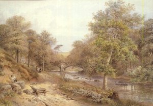 Exploração de pedreiras junto ao rio de William Hull