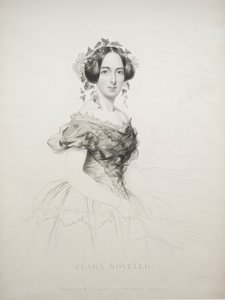 Clara Novello, 1852. de William Humphreys