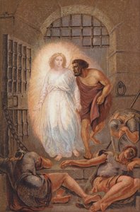 A libertação de São Pedro (gravura) de William II Hilton