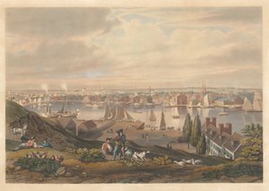 Baltimore vista de Federal Hill de William James Bennett