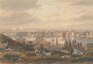 Baltimore de Federal Hill, publicado em 1831.