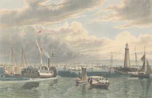 Buffalo, do Lago Erie, publicado em 1836.