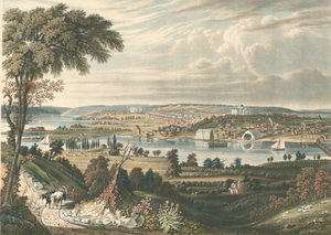 Cidade de Washington: De além dos Estaleiros da Marinha, publicado em 1834.