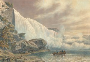 Niagara Falls from the American Side, publicado em 1840.