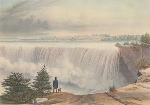 Niagara Falls from the Table Rock, publicado em 1840.