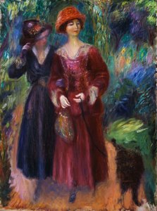 Um passeio no parque de William James Glackens