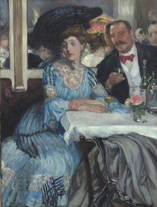 Na Mouquin "s, 1905 de William James Glackens