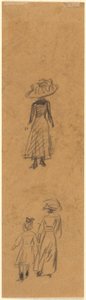 Esboço de Figuras de William James Glackens