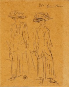 Duas mulheres de William James Glackens