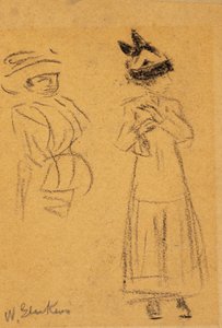 Duas mulheres de William James Glackens