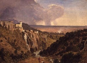 O Tivoli e o Campo Além de William James Linton