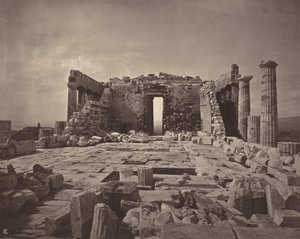 A Acrópole de Atenas, placa 14, 1869/1870 (foto)