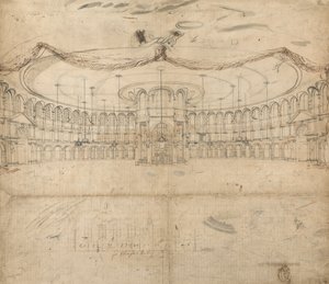 Design para o Rotunda, Ranelagh Gardens de William John Newton