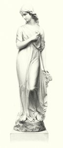 Pureza, gravada por W Roffe a partir da estátua por M Noble (gravação)