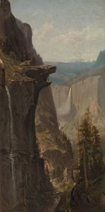 Yosemite Falls, de Glacier Point, 1879.