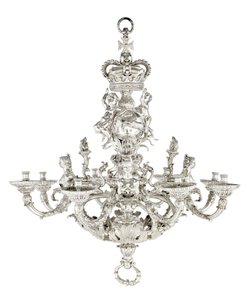 O candelabro real de Givenchy Hanover, 1736