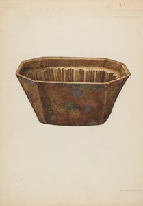 Molde de loiça, c. 1939. de William Kieckhofel