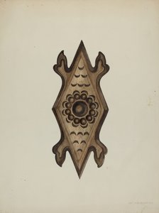 Detalhe, Lado do Confessionário, 1937.