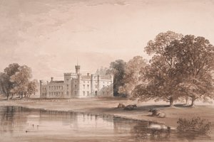Chiddingstone Place, Vista do Lago de William Knight