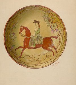 Prato de torta de William L. Antrim