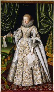 Anne Cecil, Condessa de Stamford c.1615 (óleo sobre tela)