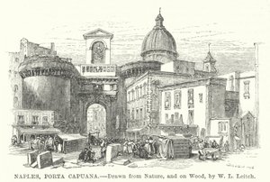 Nápoles, Porta Capuana (gravura)