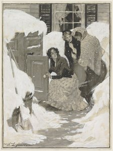 Esboço para uma ilustração de livro. de William Leroy Jacobs
