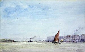 Chatham Dockyard de William Lionel Wyllie