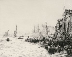 Limehouse Velha de William Lionel Wyllie
