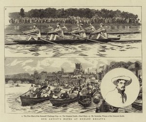 Nossas notas do artista na regata de Henley de William Lionel Wyllie
