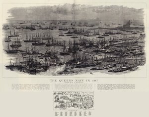 Marinha da Rainha em 1887