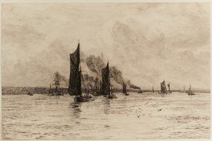 Após a última gota de água da inundação de William Lionel Wyllie