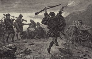 Rob Roy recebido pelo seu clã de William Lockhart Bogle