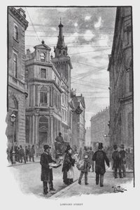 Rua Lombard (litho) de William Luker