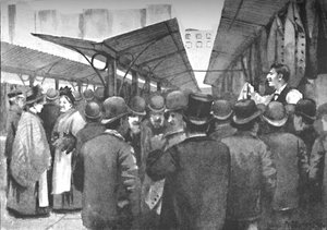 Mercado de roupas velhas, Houndsditch, 1891