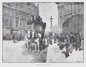 Queen Victoria Street (litografia) de William Luker