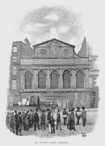 São Pedro sobre Cornhill (litho) de William Luker