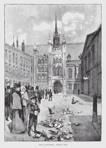 The Guildhall, Front Exit (litho) de William Luker
