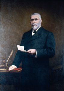 Sir William White (1845-1913), c.1902 (óleo sobre tela) de William Mainwaring Palin