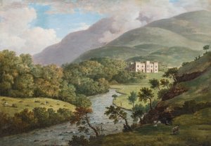 A Prospect of Kielder Castle, North Tyne, Northumberland, c.1770 (óleo sobre tela)