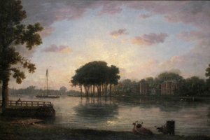 Orleans House, Twickenham, Middlesex, c. 1800 de William Marlow