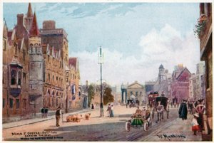 Broad St, Oxford e Balliol College de William Matthison