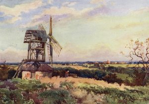 Moinho de vento de Madingley de William Matthison