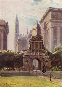 O Portão De Honra, Caius College de William Matthison