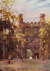 O Portal do Trinity College de William Matthison