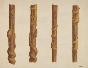 Walking Stick, c. 1940.